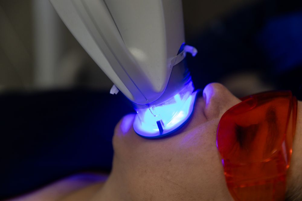 Zoom teeth whitening technology